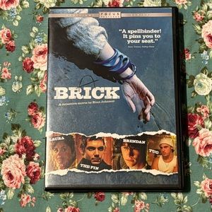 📀 BRICK on DVD a detective movie by Rian Johnson. Used/like new. Cult classic👀